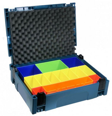 Makita Makpac 1 Organiser Coloured Container Stackable Tool Case Toolbox