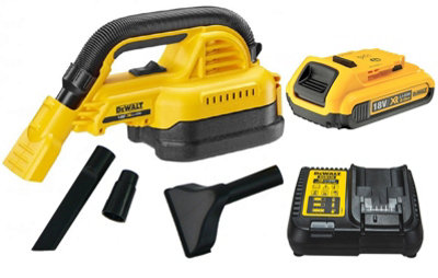 Dewalt Dcv517N Xr Handheld 18V Wet Dry Cordless Vacuum + 2.0Ah BatteryCharger from B&Q