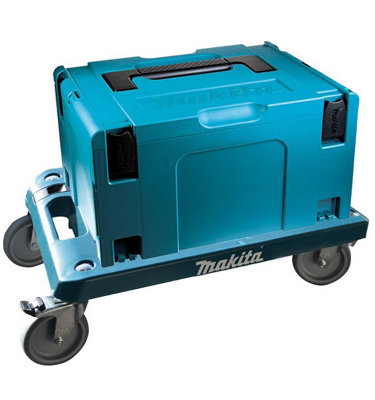 Makita Makpac 3 Stacking Connector Tool Case Systainer With Wheeled Cart Trolley from B&Q