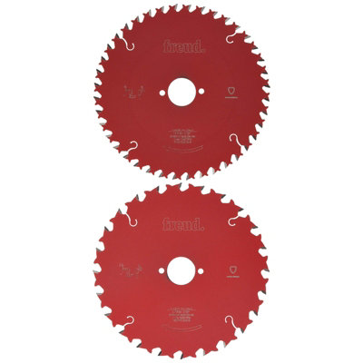 Freud Pro Twin Pack Tct Circular Plunge Blades 190mm X 30mm Bore40 + 24 Tooth from B&Q