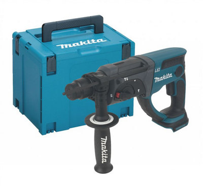 Makita Dhr202Z 18V Sds Hammer Drill 3 Function 2Kg Lxt Lithium + Makpac Case from B&Q