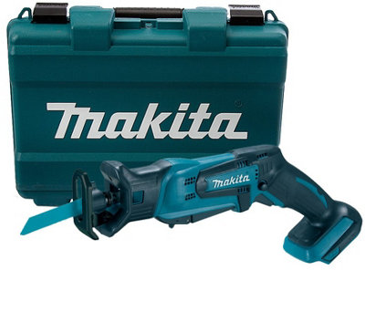 Makita Djr183Z 18V Cordless Reciprocating Pruning Saw Tool-Less Blade + Case from B&Q