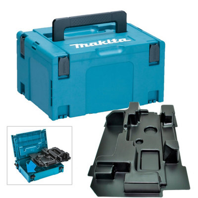 Makita 18V Cordless Planer Makpac Tool Case And Inlay For Dkp180