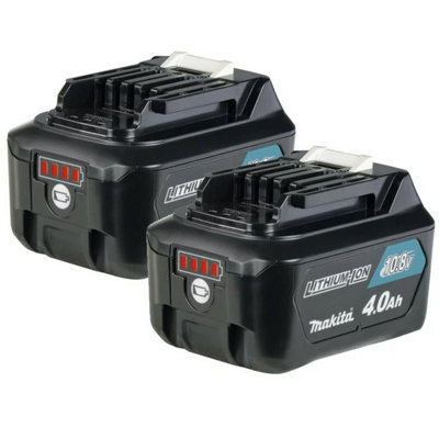 2X Makita Bl1040B Bl1041 10.8V 12V Cxt Lithium Ion Slide Type 4.0Ah Battery from B&Q