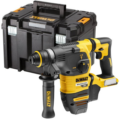 Dewalt Dch333N 54V Xr Flexvolt Brushless Sds+ Hammer Drill Bare + Tstak Case from B&Q
