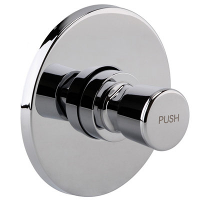 Buyaparcel Chrome Timed Non Concussive Concealed Shower Valve Self Closing Gym Pool Schools from B&Q