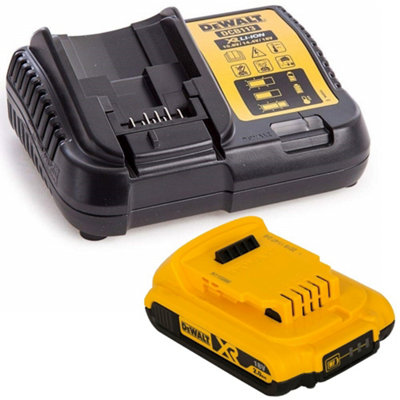 Dewalt Dcb183 Xr 18V Battery Li-Ion 2.0Ah Dcb183 & Dcb113 Charger By Buyaparcel from B&Q