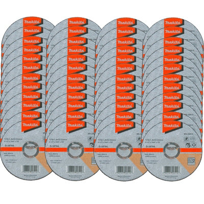 B&Q - 48X  D-18764 Fast Cutting Extra Thin Metal Grinder Disc 115mm 1.2 22.23mm