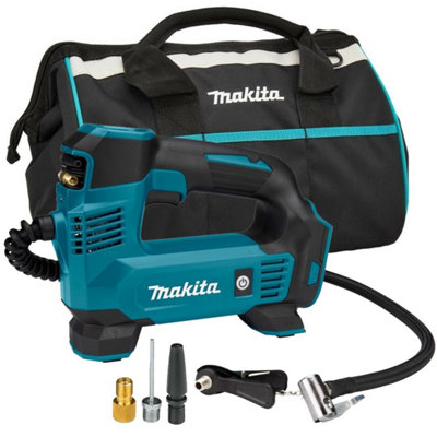 B&Q -  Dmp180Z 18V Lxt Lithium Ion Cordless Inflator Digital + Adapters + Bag