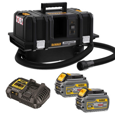 Dewalt Dcv586Mt2 Cordless Xr Flexvolt M-Class Dust Extractor Wet And Dry Vacuum from B&Q