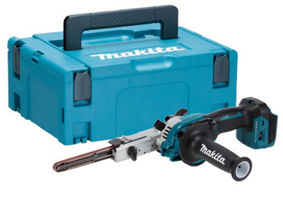 Makita Dbs180Z 18V Lxt Cordless Brushless Belt Sander Power File Bare & Makpac from B&Q