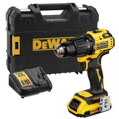 Dewalt Dcd709D1T 18V Xr Brushless Compact Combi Hammer Drill Tstak1 X 2.0Ah from B&Q