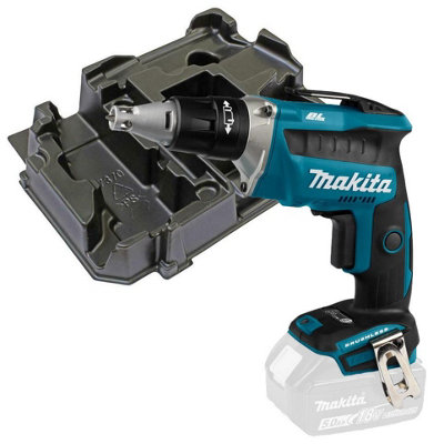 Makita Dfs452Z 18V Brushless High Speed Lithium Screwdriver Bare + Makpac Inlay from B&Q