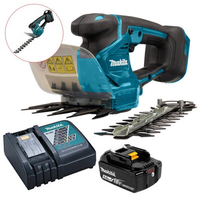 Makita Dum111 18V Lithium Cordless Pruner Hedge Cutter Grass Shear1X 5Ah from B&Q