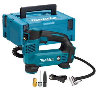 Makita Dmp180Z 18V Lxt Lithium Cordless Inflator Digital Bare Adapters + Makpac from B&Q