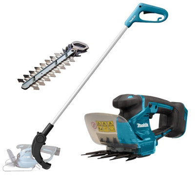Makita Dum111Z 18V Lxt Cordless Garden Pruner Hedge Cutter Grass Shear + Handle from B&Q