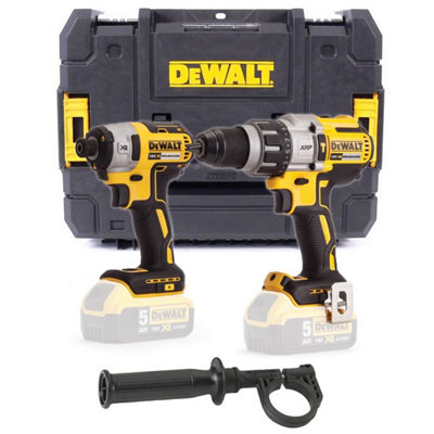 Dewalt Dck276 18V Brushless Dcd996 Combi Drill Dcf887 Impact Driver Bare + Tstak from B&Q