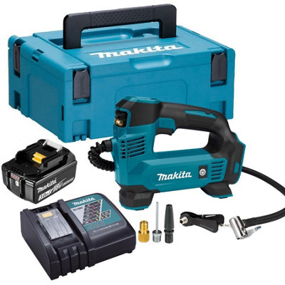 Makita Dmp180Z 18V Lxt Lithium Ion Cordless Inflator Digital + 3.0Ah Battery from B&Q