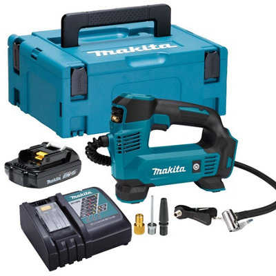 Makita Dmp180Z 18V Lxt Lithium Ion Cordless Inflator Digital + 1.5Ah Battery from B&Q