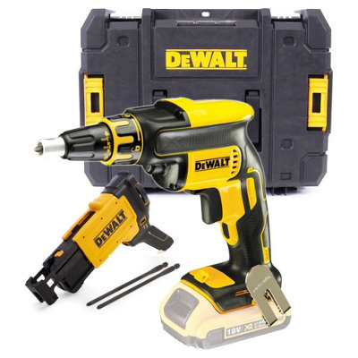 Dewalt Dcf620N 18V Xr Brushless Collated Autofeed Drywall Screwdriver + Tstak from B&Q