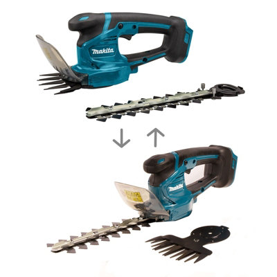 Makita Dum111Z 18V Lithium Cordless Garden Grass Shear + Hedge Cutter Attachment from B&Q