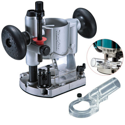 Makita Plunge Router Base 240V 18V Lxt Router Trimmer Rt0700 Drt50 + Dust Nozzle