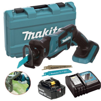 Makita Djr183 18V Cordless Reciprocating Garden Pruning Saw - 1X 3.0Ah Battery Light