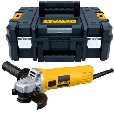 Dewalt Dwe4117 240V Corded 950W Angle Grinder 125mm 5.5" + Tstak Case from B&Q