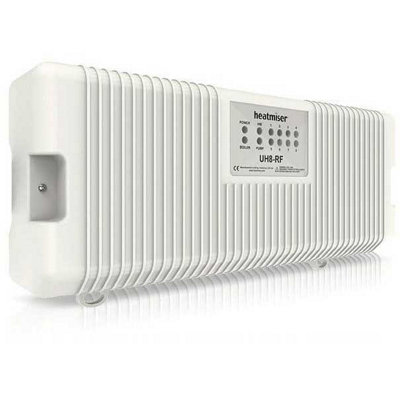 Heatmiser 8 Zone Wireless Uh8-Rf Wiring V2 Centre 230V from B&Q