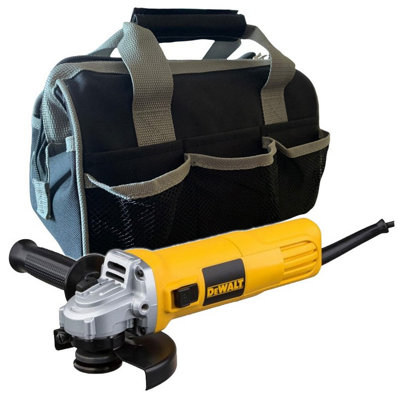 Dewalt Dwe4117 240V Corded 950W Angle Grinder 125mm 5.5" Dwe4117-Gb + Carry Bag from B&Q