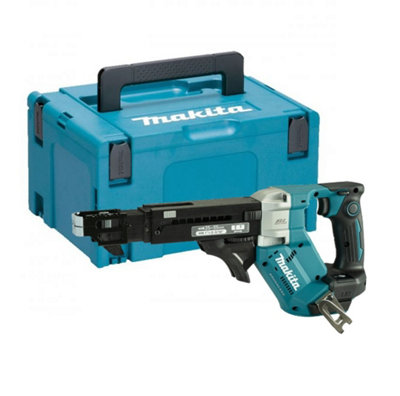 Makita Dfr551z-Makpac Lxt 18V Brushless Auto Feed Screwdriver Li-Ion Bare + Case