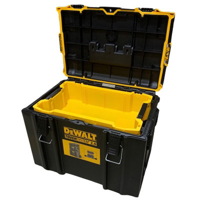 Dewalt Tough System 2.0 Ds400 Stackable Organiser Toolbox Case + Deep Tray from B&Q