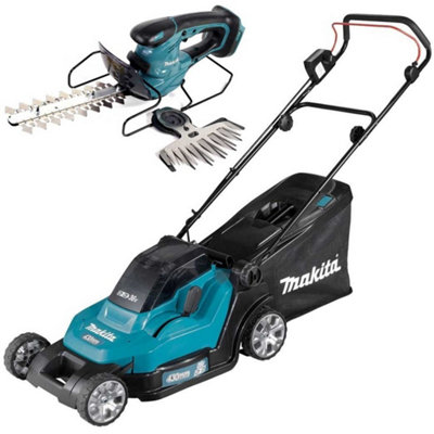 B&Q -  Dlm432Z Twin 18V / 36V Lxt Cordless 43Cm Lawn Mower + Grass Hedge Trimmer