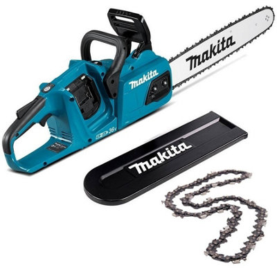 Makita Duc405z Twin 18V / 36V Lxt Li-Ion Cordless Brushless Chainsaw 40Cm +Chain