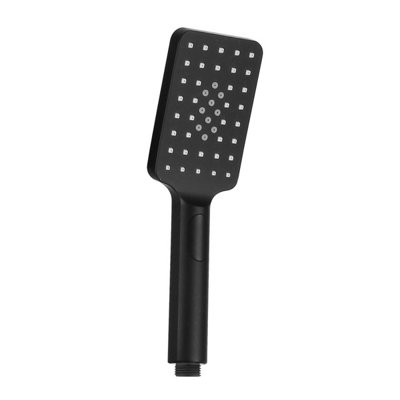 Buyaparcel Black 3 Mode Square Shower Head Rub Clean Faceplate 84mmFits Triton Mira from B&Q