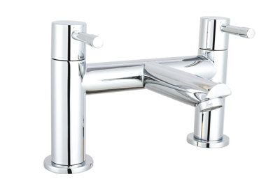 Buyaparcel F Series Lever Deck Mounted Bath Filler Tap from B&Q