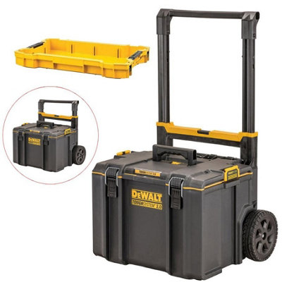Dewalt Tough System 2.0 Dwst83295-1 Ds450 Rolling Mobile Tool Storage Box + Tray from B&Q