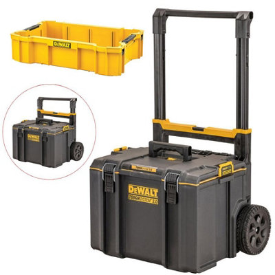 Dewalt Tough System 2.0 Dwst83295-1 Ds450 Rolling Mobile Tool Storage Box + Deep from B&Q
