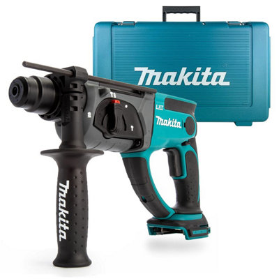 Makita Dhr202Z 18V 2Kg Lithium Cordless Sds Hammer Drill 3 Function + Carry Case from B&Q