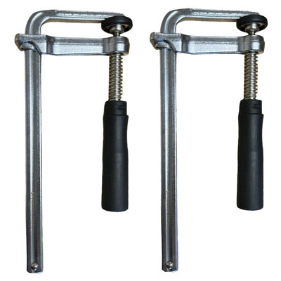 Buyaparcel Worktop Jig Guide Rail Clamps Track F Clamps T-Bar PairTrend Makita Festool from B&Q