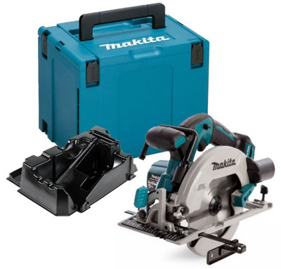 Makita Dhs680Z 18V Lithium Brushless Circular Saw 165mm Bare + Makpac 4 Case from B&Q