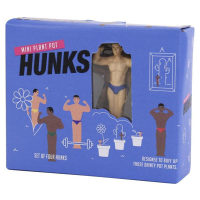 Gift Republic Mini Plant Pot Décor Markers SetHunks from B&Q