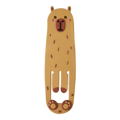 Gift Republic Unisex Kids Brown Capybara Flexible Led Reading Light & Bookmark In - Image 9