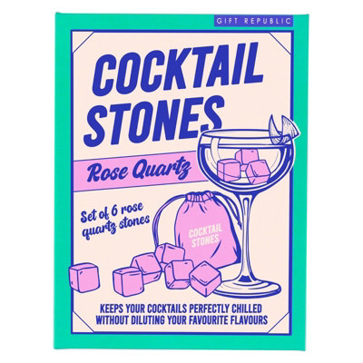 Gift Republic Cocktail Stones - Rose Quartz - Image 3