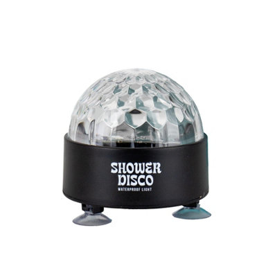 Gift Republic Shower Disco Light with Rotating Multi-Colour LEDs for Bathroom Wall Mounting - Image 4