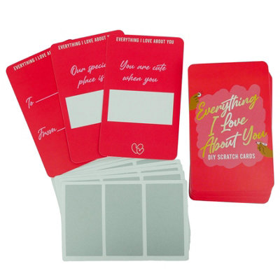 Couples DIY Scratch Cards Personalised Love Messages Dating Relationship Gift - Image 5
