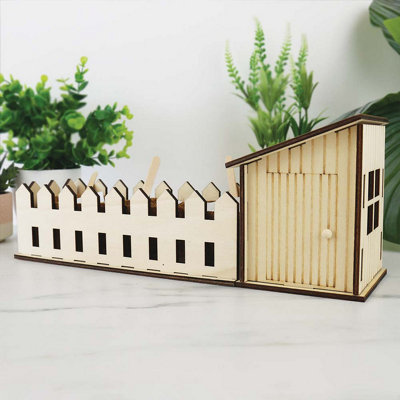 B&Q Mini Indoor Garden Allotment Herb Grow Kit Green