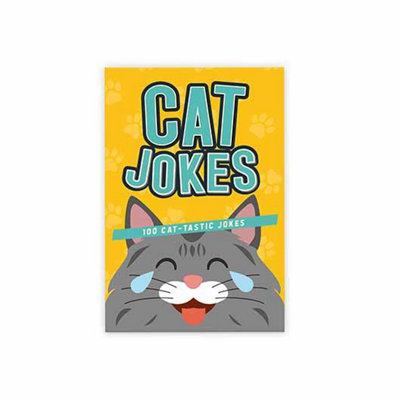 Gift Republic Trivia Cards - Cat Jokes, 100-Card Set