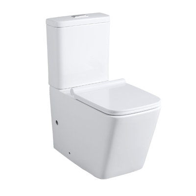 Limoge Medellin Close Coupled Rimless Toilet from B&Q