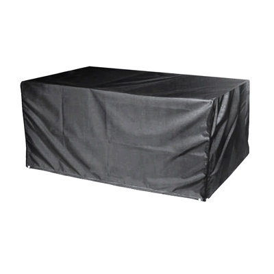 Cozy Bay Ezbreathe Rectangular Dining Table Cover In Black from B&Q